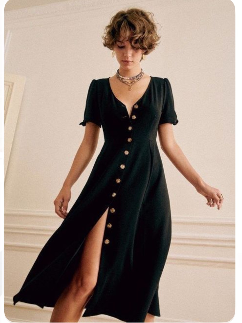 SEZANE Vic Midi Dress
